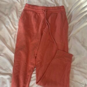 Coral Jogger Sweatpants